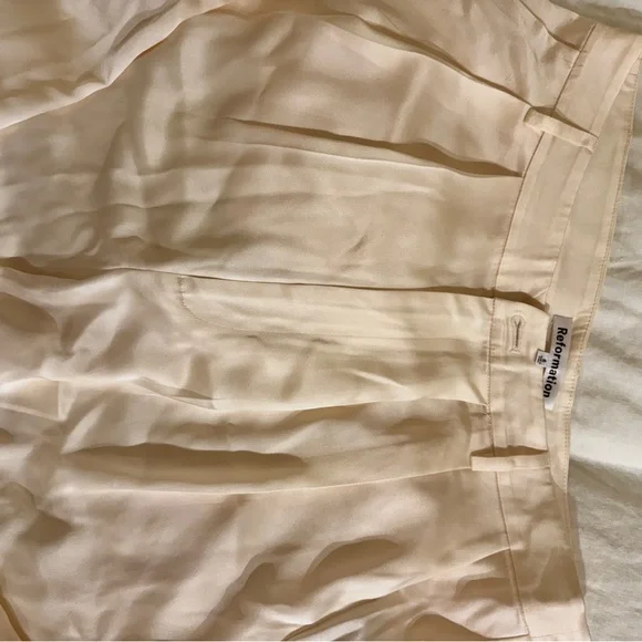 Reformation Cream Women's Pants - Picture 4 of 4